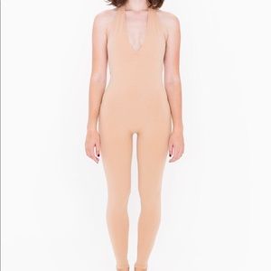 American Apparel Nude Full Bodysuit
